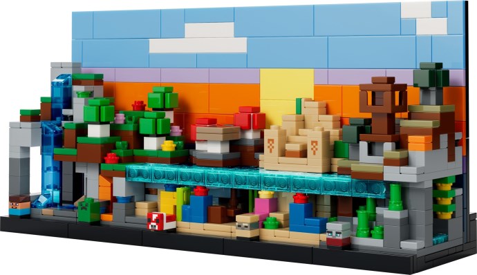 Set LEGO Minecraft 21589 Minibiomuri