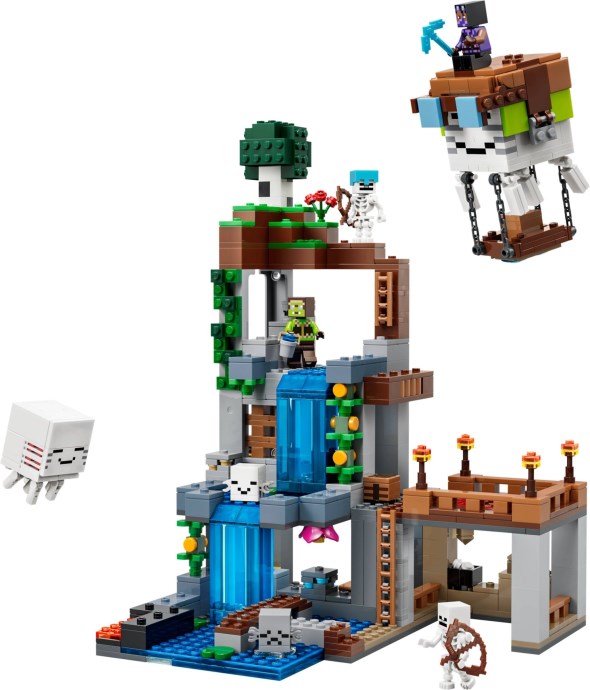 Set LEGO Minecraft 21597 Stație de mobi Ghast