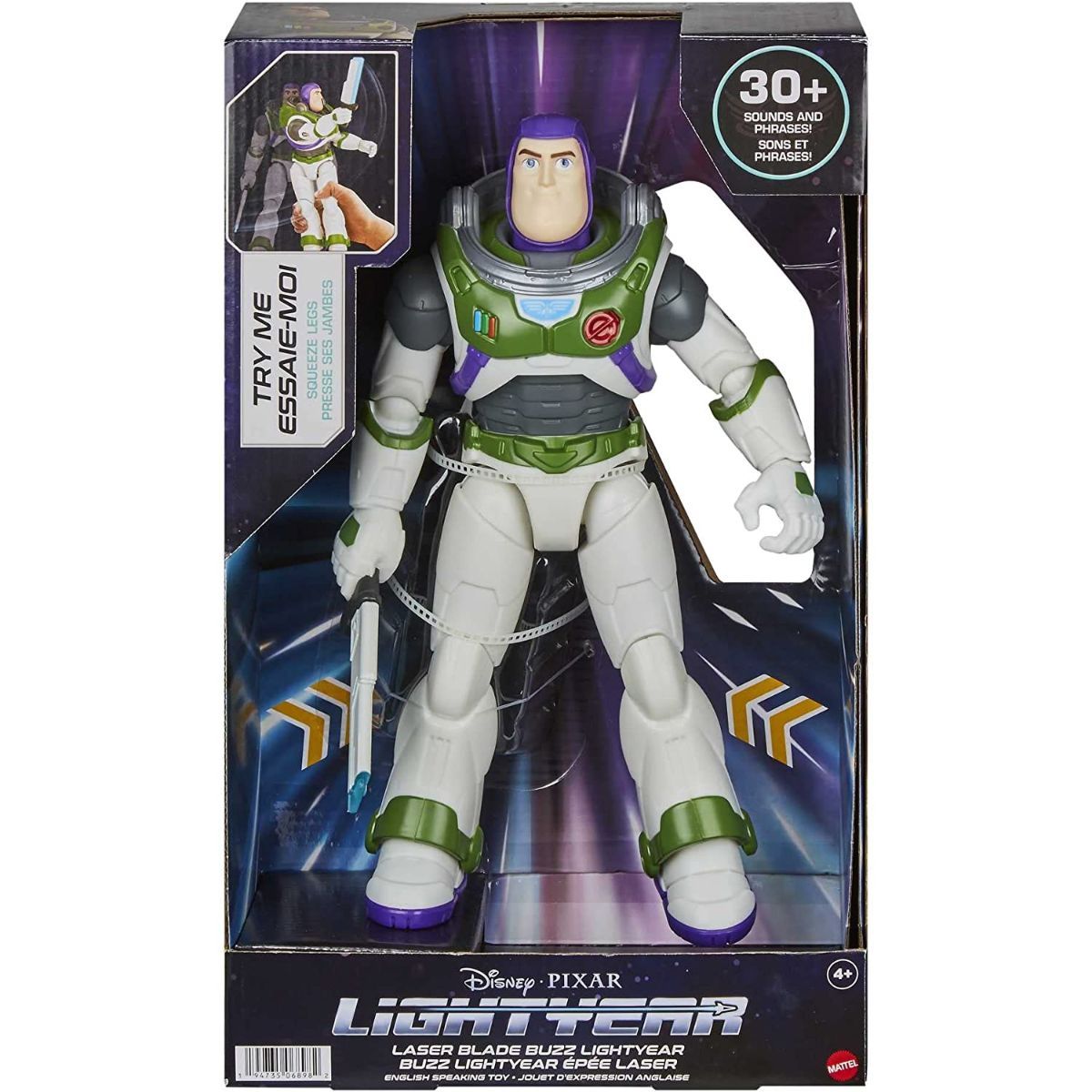 Figurina articulata Disney Pixar Lightyear, Lazer Blade Buzz