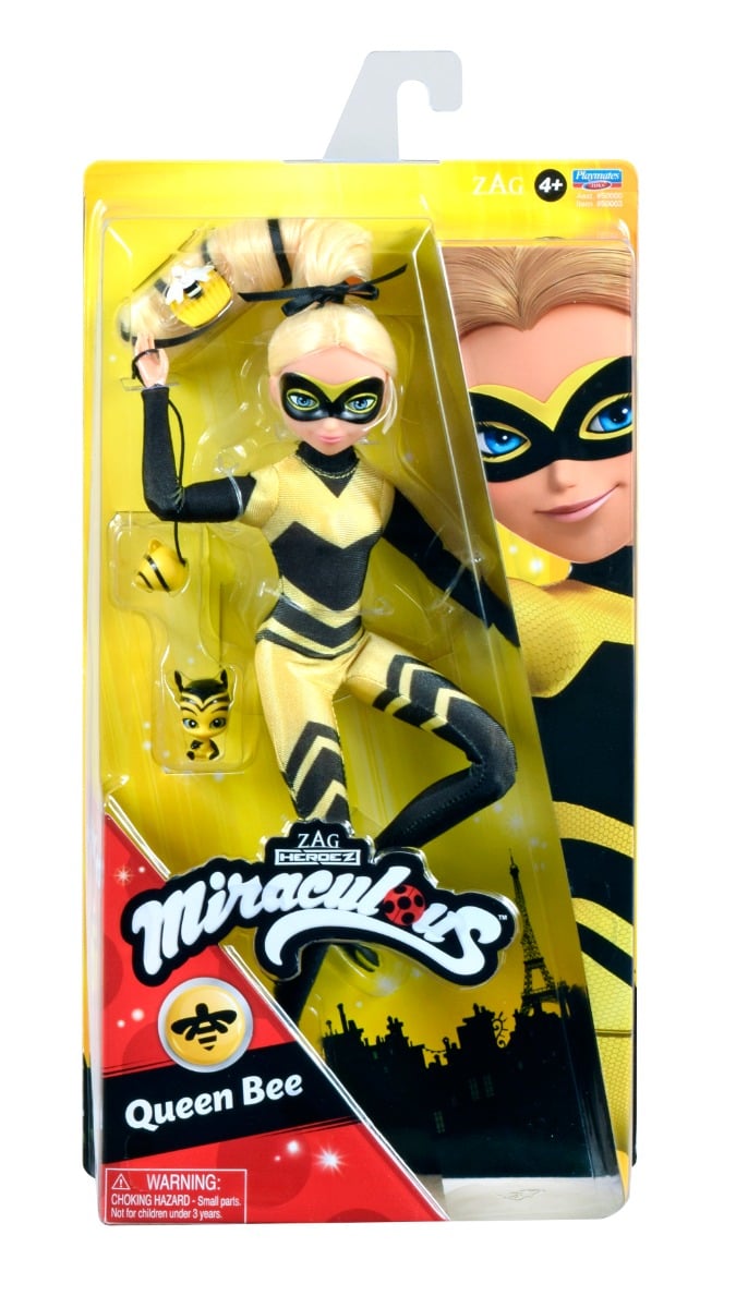Papusa Miraculous, Zag Heroez, Queen Bee, 30 cm