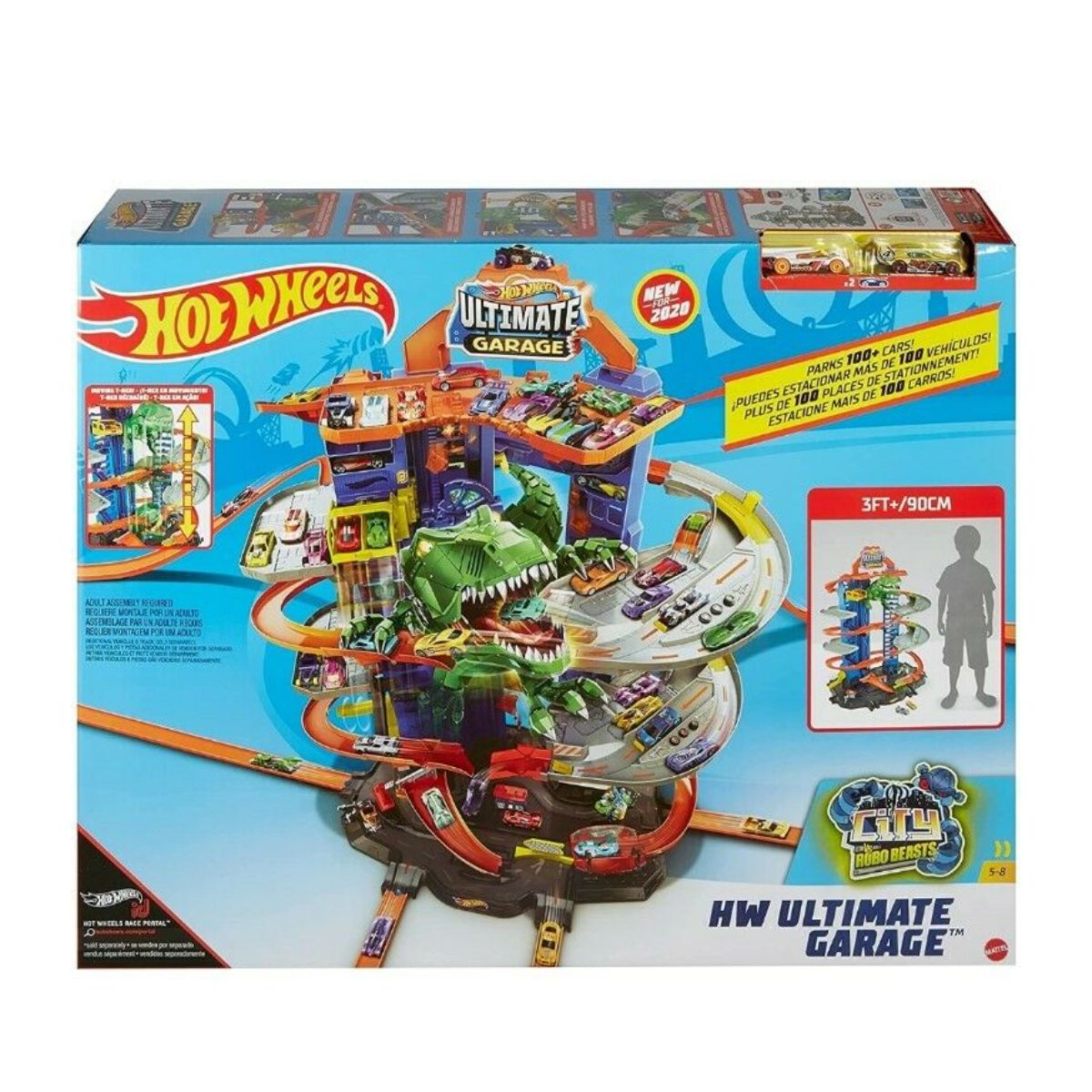Set de joaca Hot Wheels, Ultimate Garage