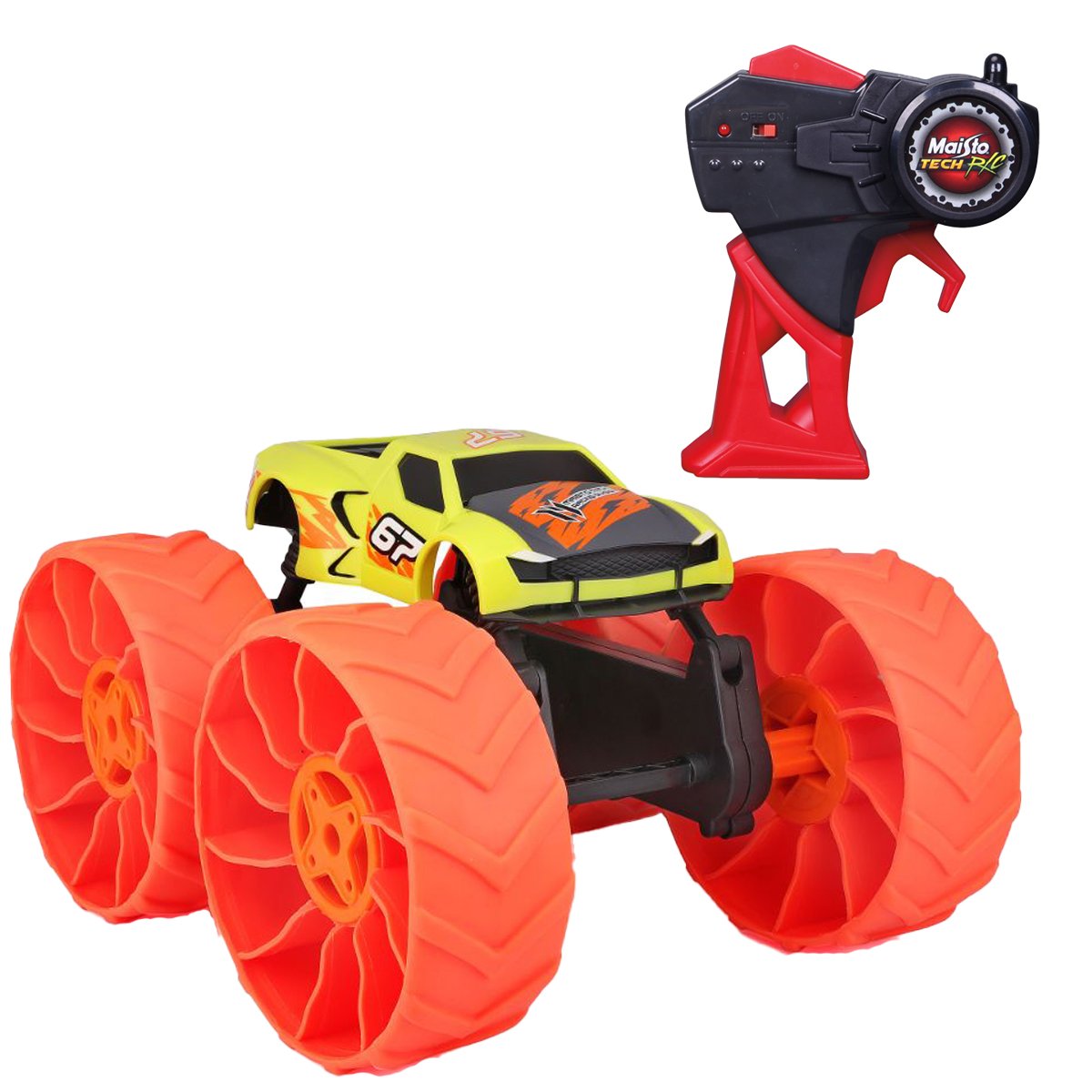 Masinuta cu telecomanda, Maisto, Tech Cyklone AWT, Verde