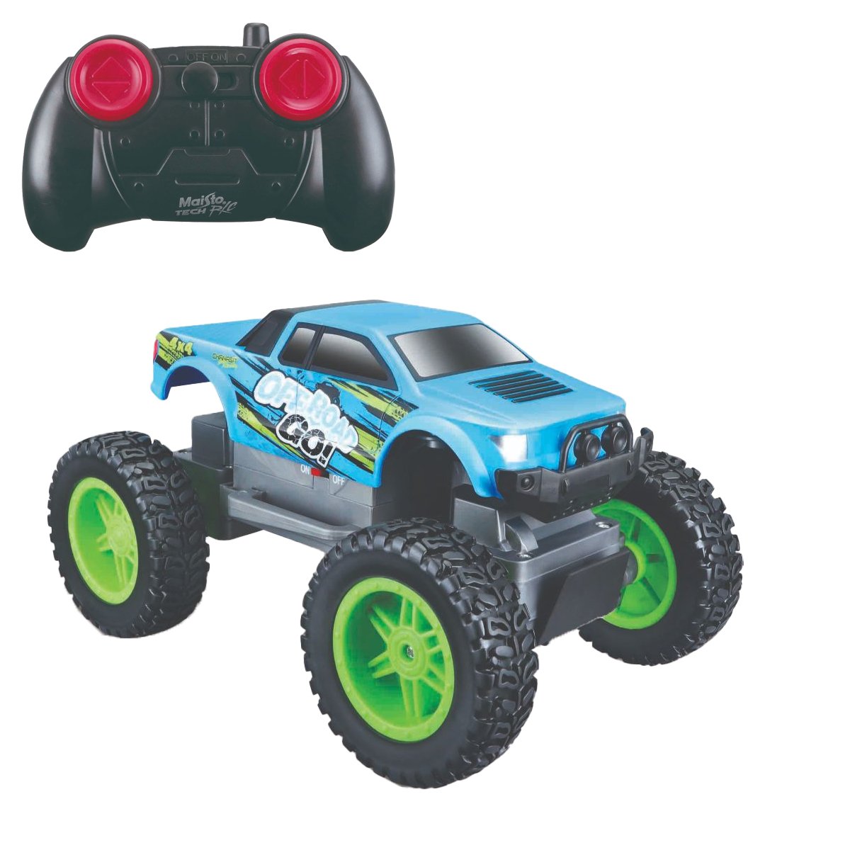 Masinuta cu telecomanda, Maisto Off Road Go, Albastru