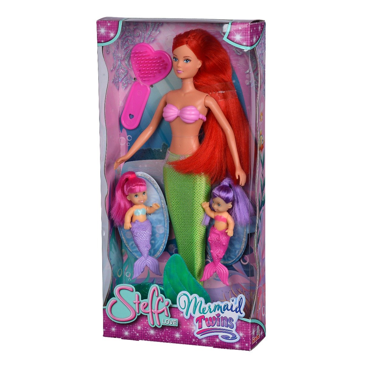 Set Papusa sirena cu gemeni, Steffi Love