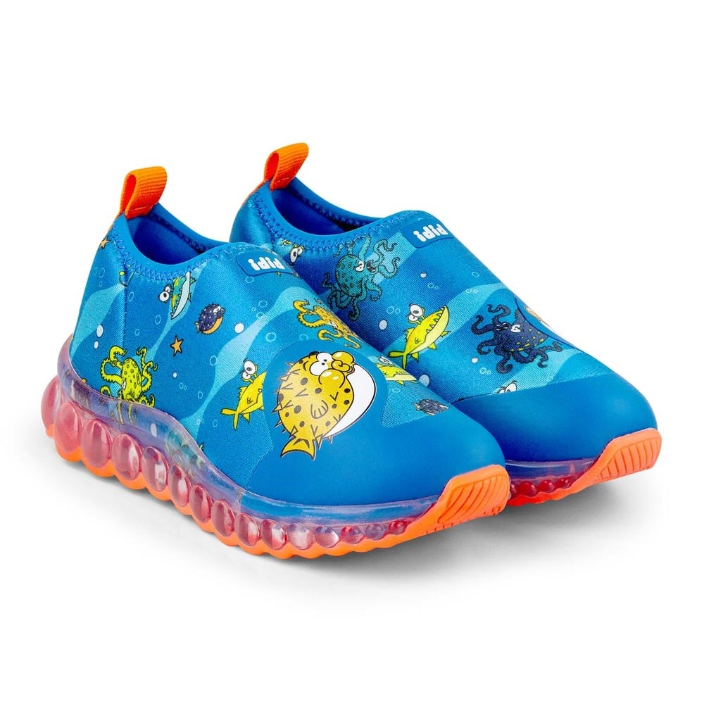 Pantofi Sport cu Led Bibi Roller Celebration