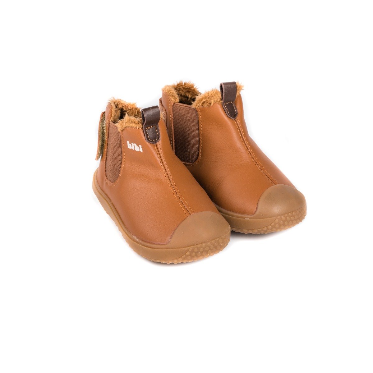 Ghete cu blanita Bibi Shoes Prewalker Caramel