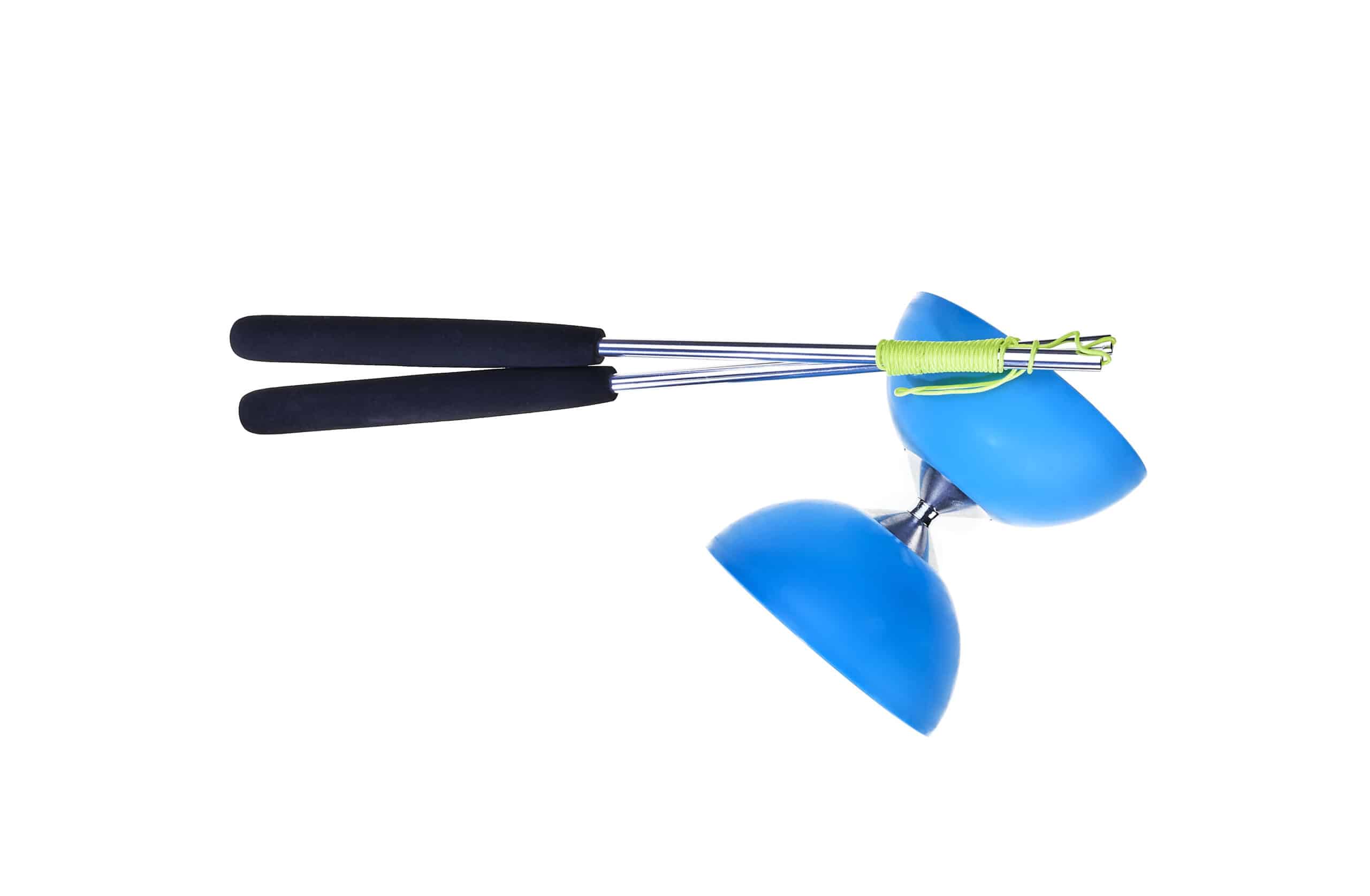 Joc de indemanare - Acrobat 105 - Rubber Diabolo, Light Blue | Eureka