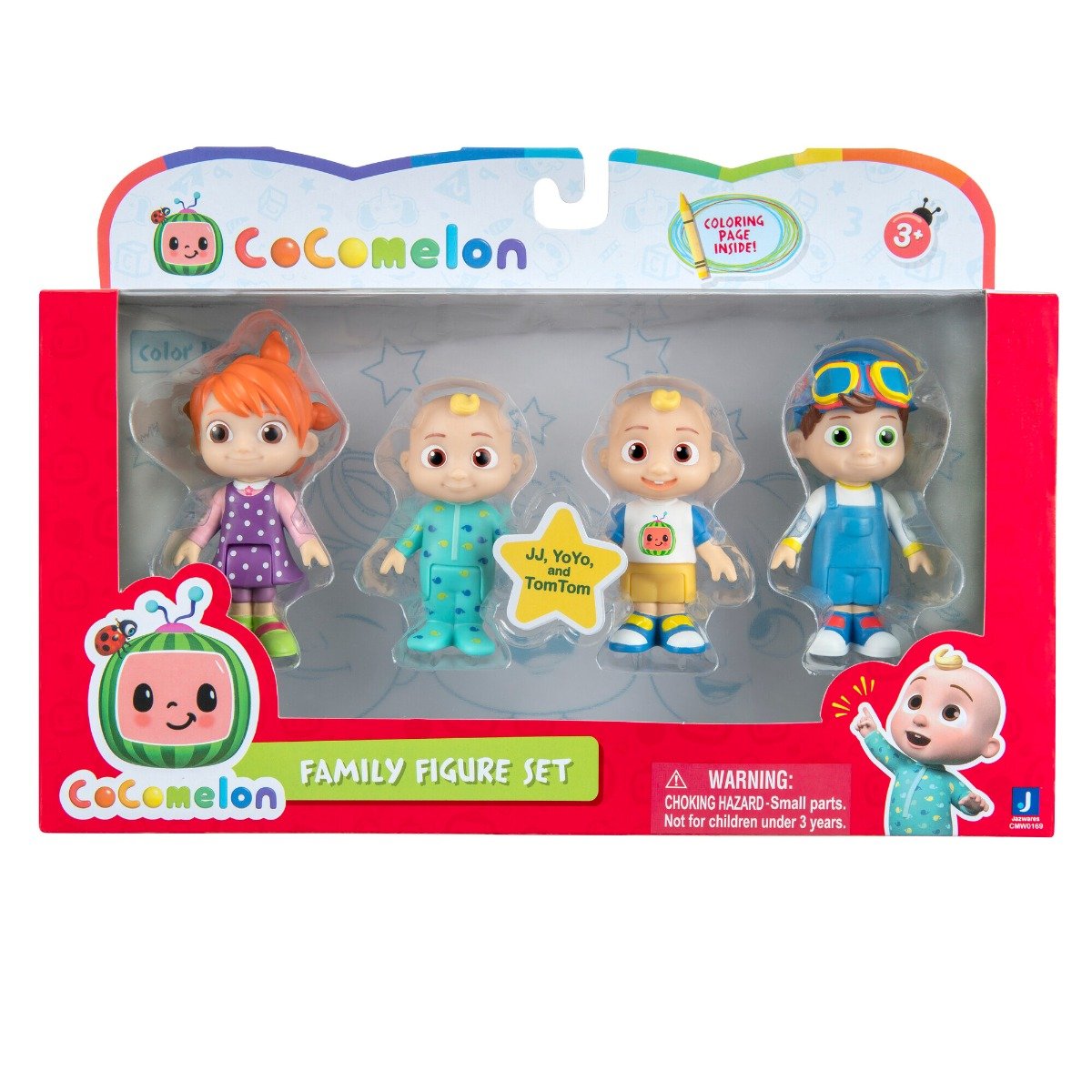 Set 4 figurine CoComelon, Family Set