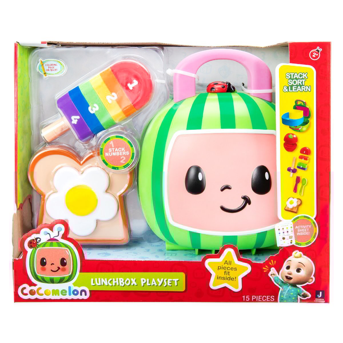 Set de joaca, Cocomelon, Lunchbox Playset