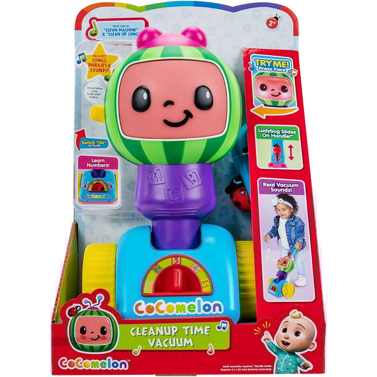 Jucarie bebelusi, Aspirator Cocomelon, Clean Up Time