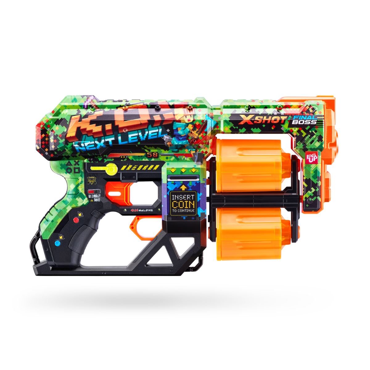 Blaster X-Shot, Excel Skins Dread, Game, cu 12 sageti, 36517B