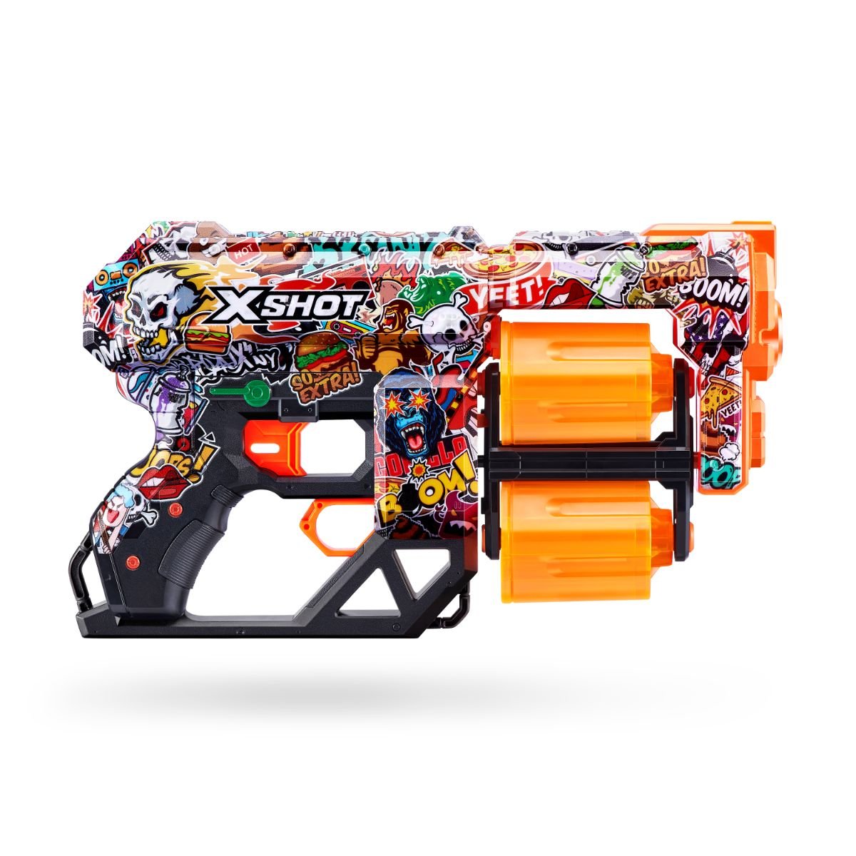 Blaster X-Shot, Excel Skins Dread, Sricker, cu 12 sageti, 36517H