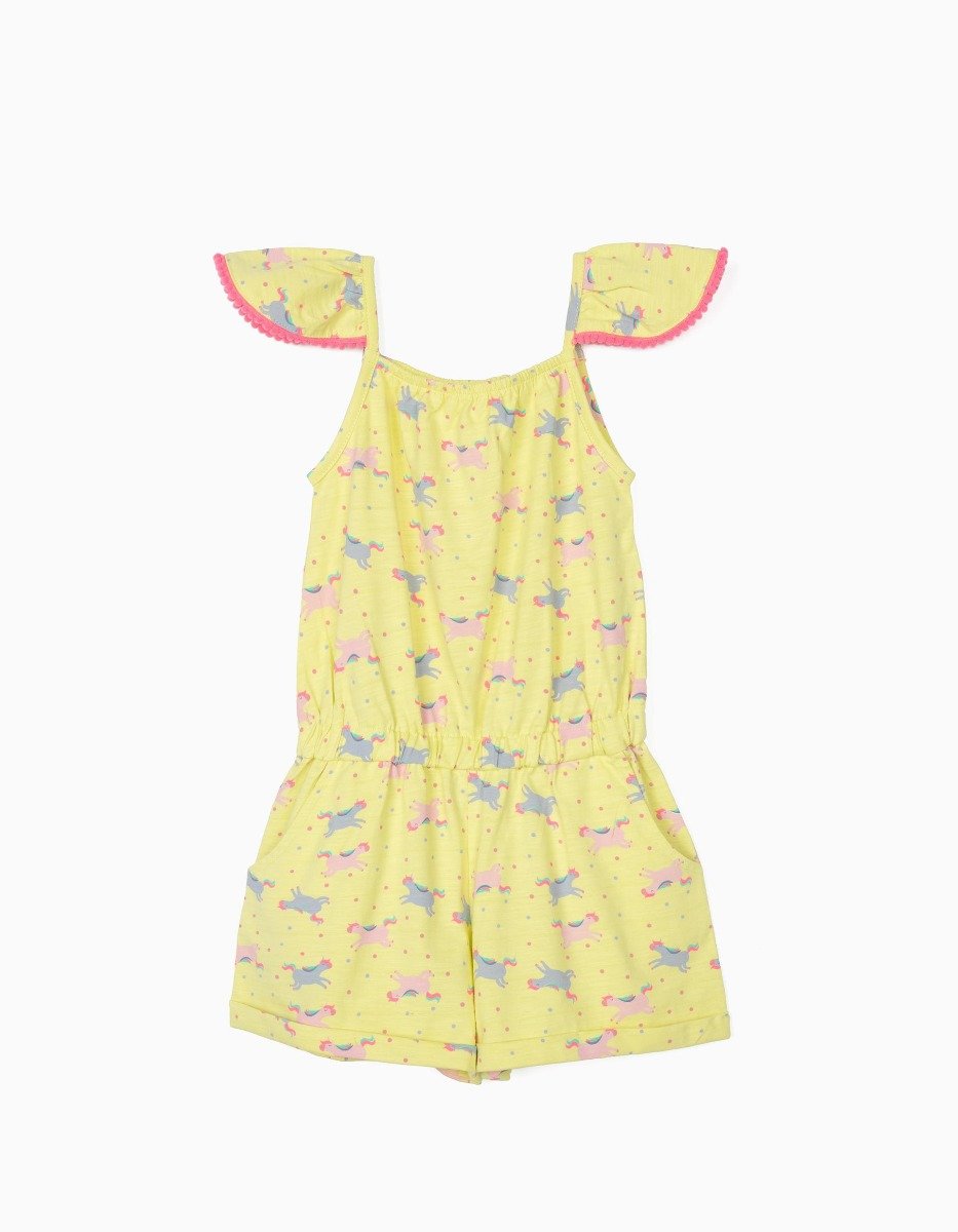 Salopeta cu bretele Zippy Unicorns