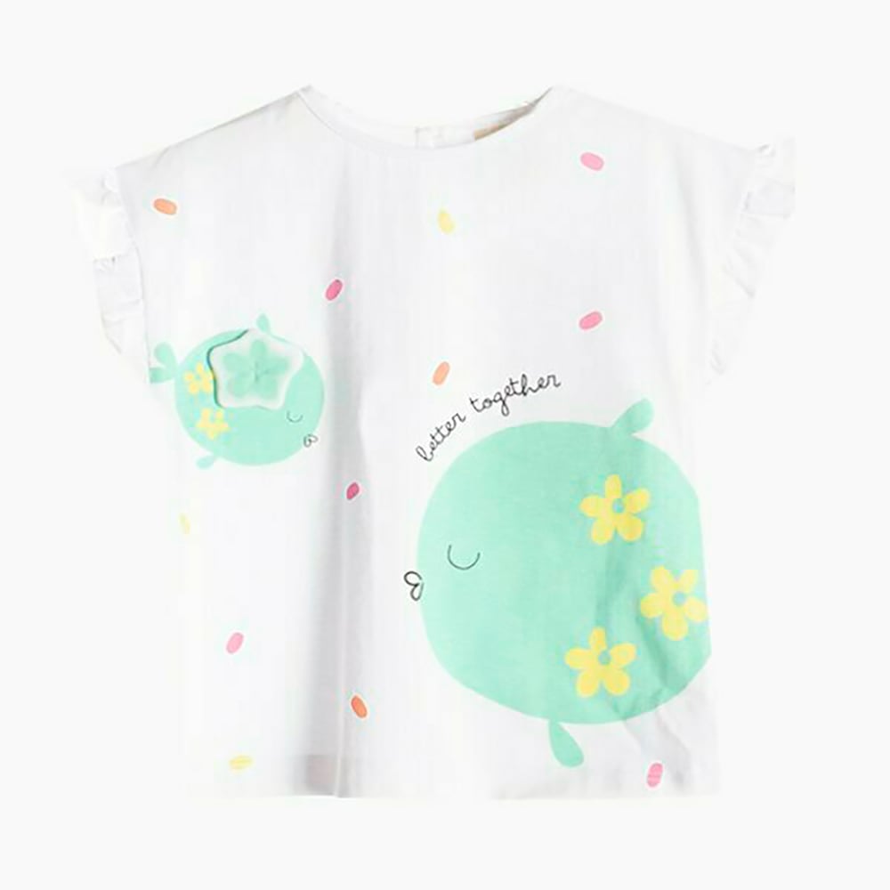 Tricou cu maneca scurta Zippy Better Together