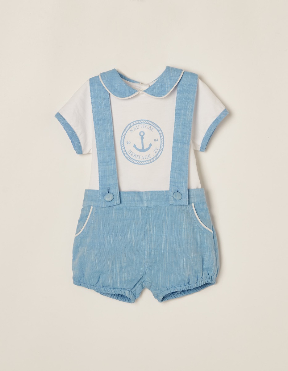 Set tricou si pantaloni scurti, Zippy, Nautical Heritage