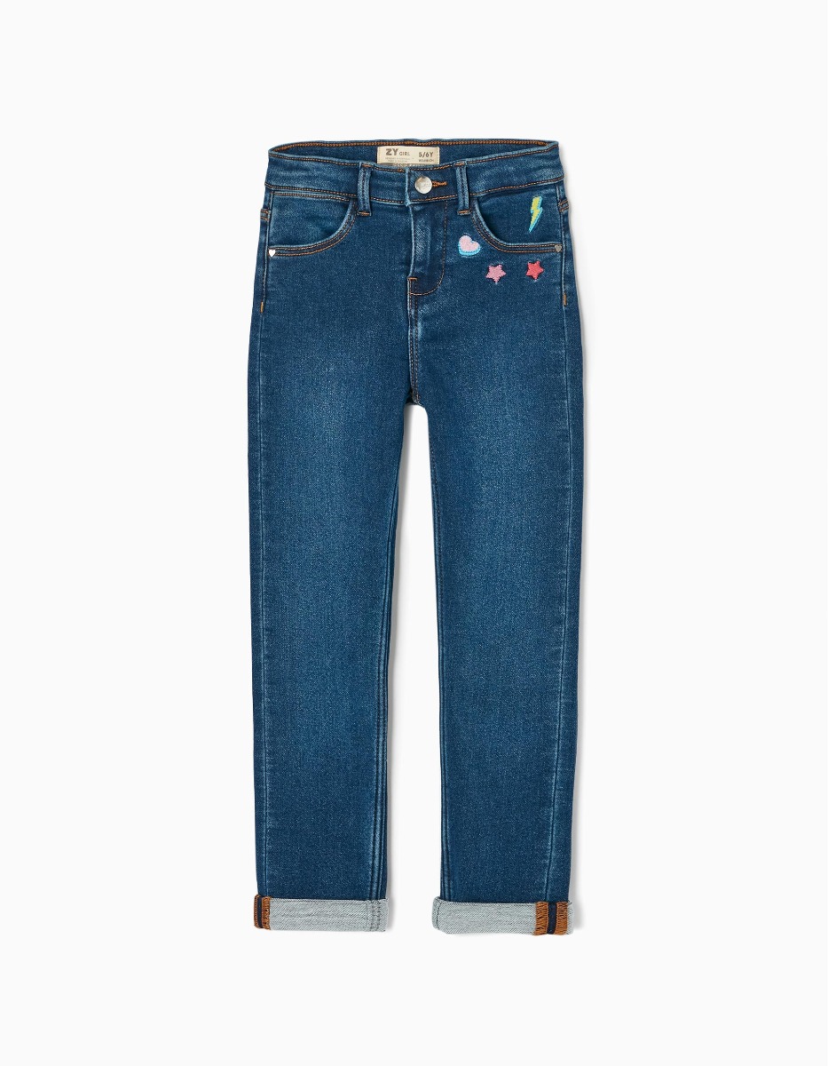 Pantaloni jeans skinny fit, Stars, Zippy
