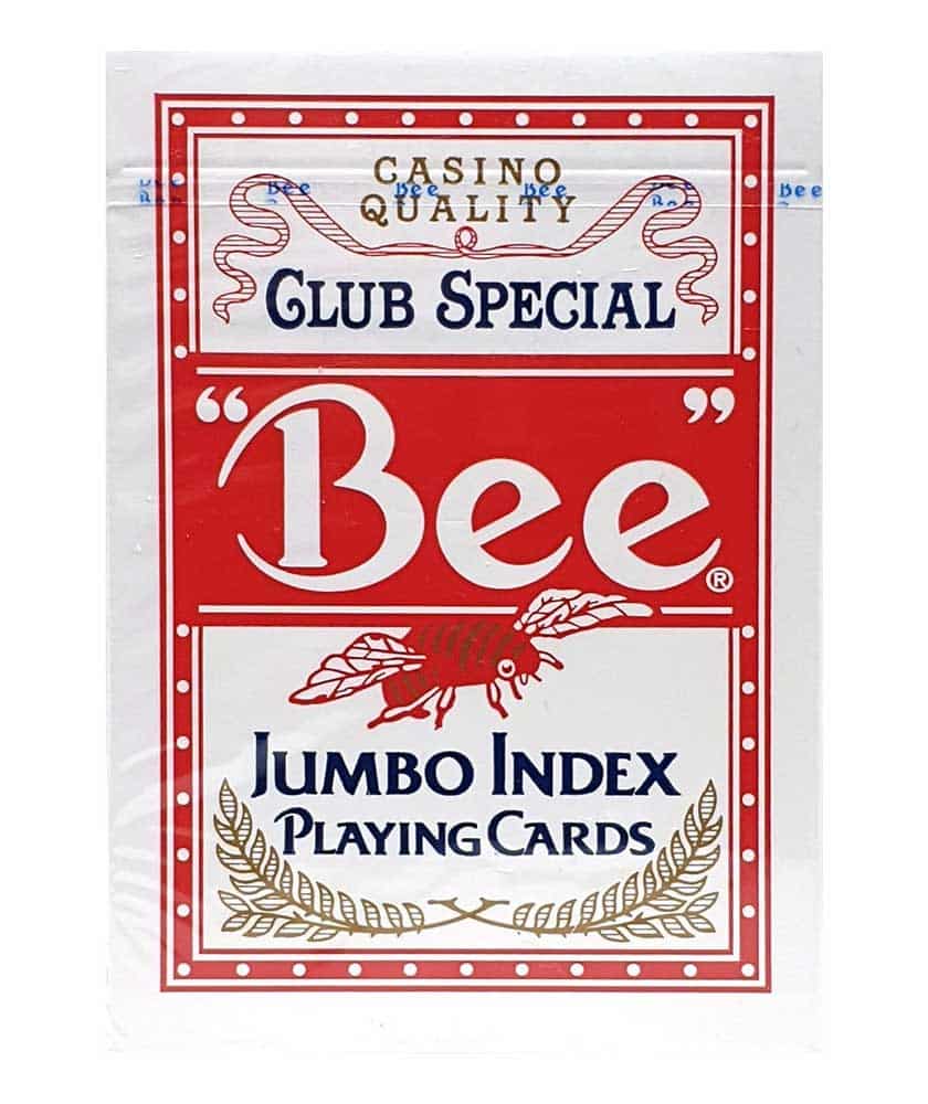 Carti de joc - Bee Jumbo Index, Red | Bicycle