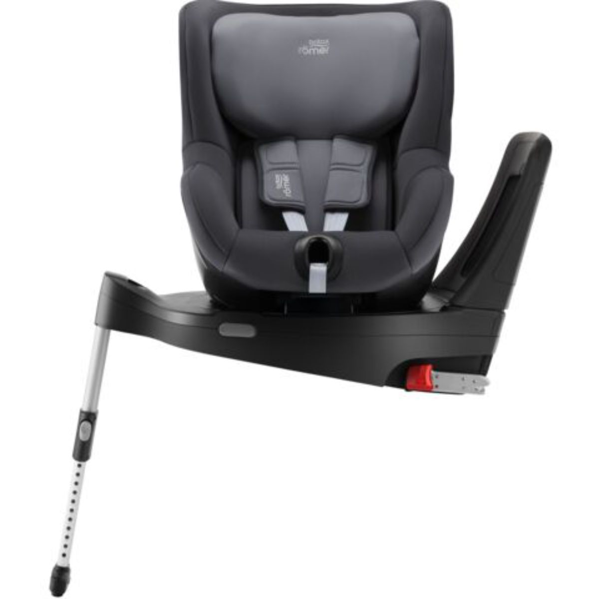 Scaun auto cu Isofix Britax Romer Dualfix M i-Size, Rotativ, 61-105 cm, Midnight Grey