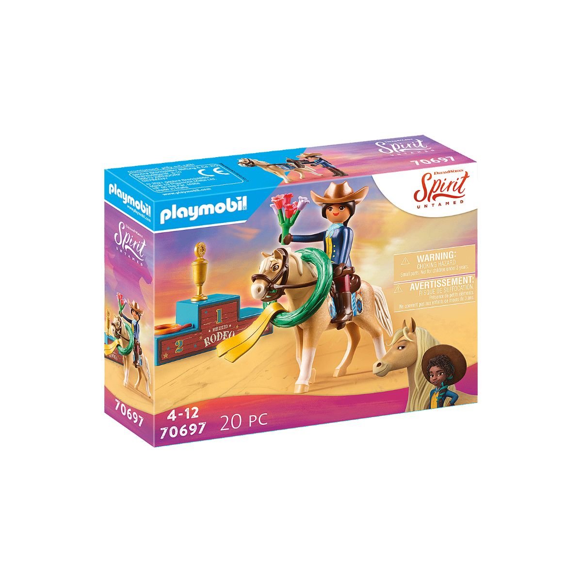 Set Playmobil Spirit - Rodeo cu Pru si Chica Linda