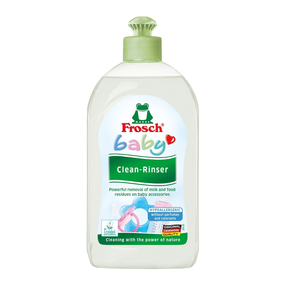 Solutie de curatare pentru vase si biberoane Frosch, 500 ml
