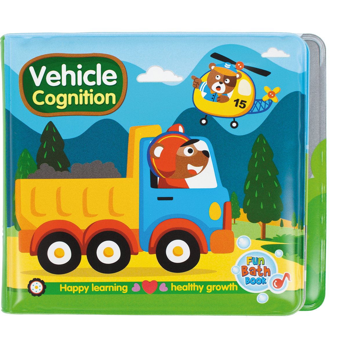 Jucarie bebelusi BamBam, Carticica de baie, Vehicule