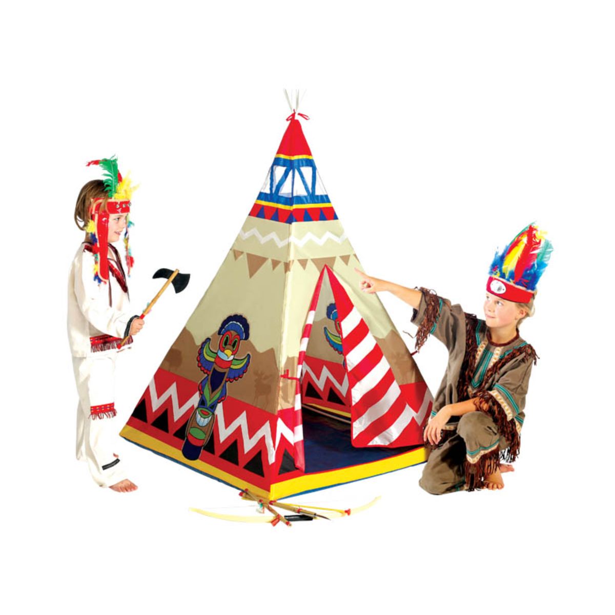 Cort pentru copii, Micasa, Indian, 100 x 100 x 142 cm