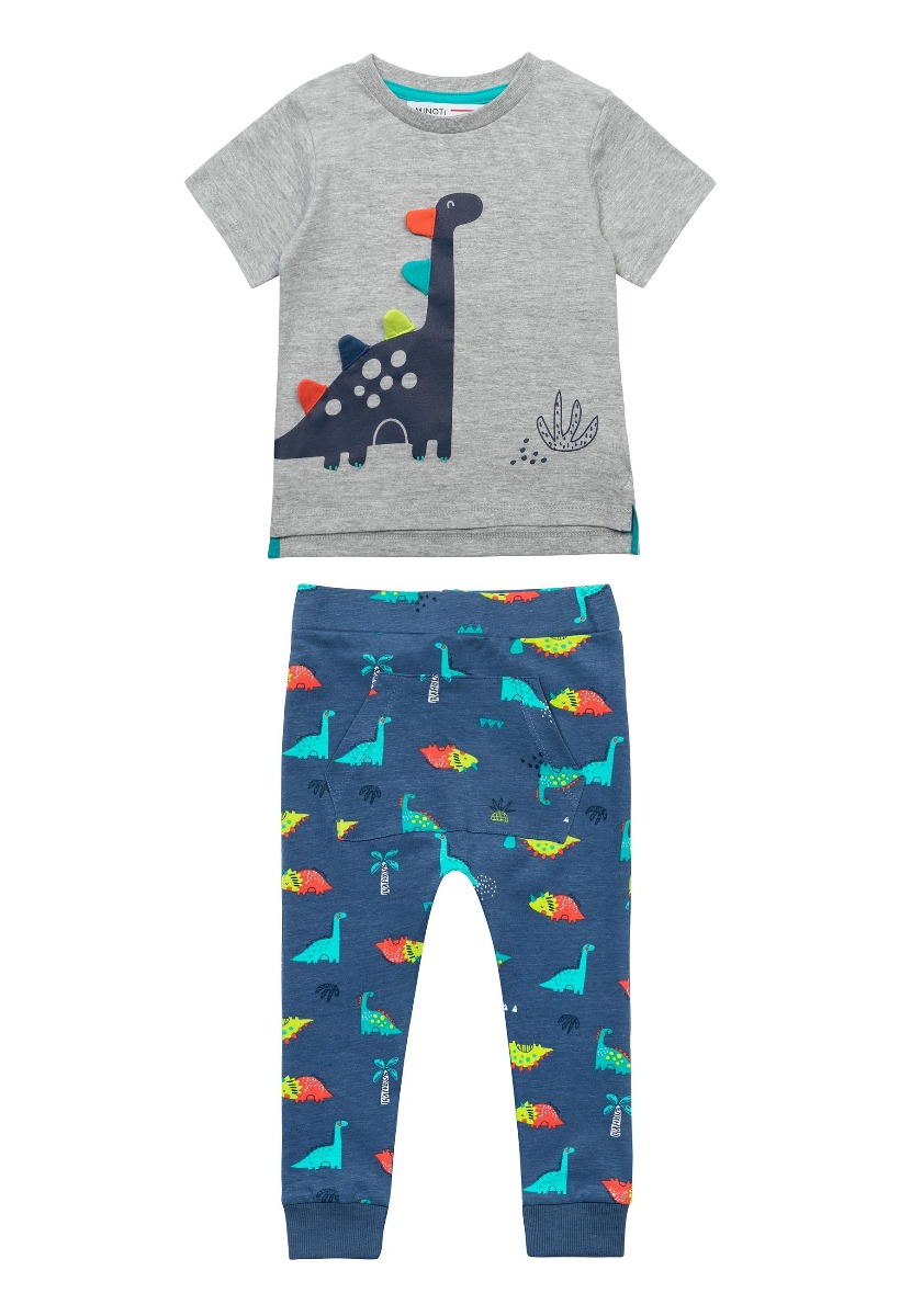 Set tricou cu maneca scurta si colanti, Minoti