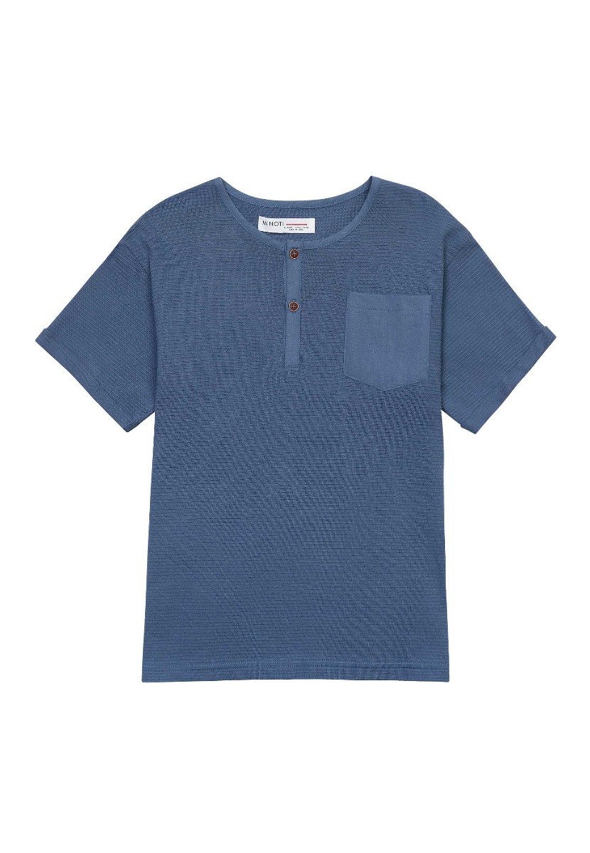 Tricou cu maneca scurta, Minoti, Bluemarin