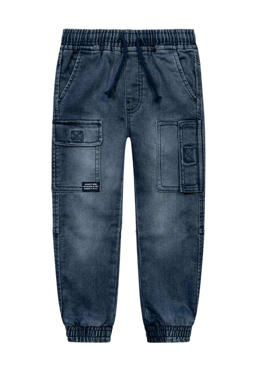 Pantaloni din denim, Minoti, Bleu