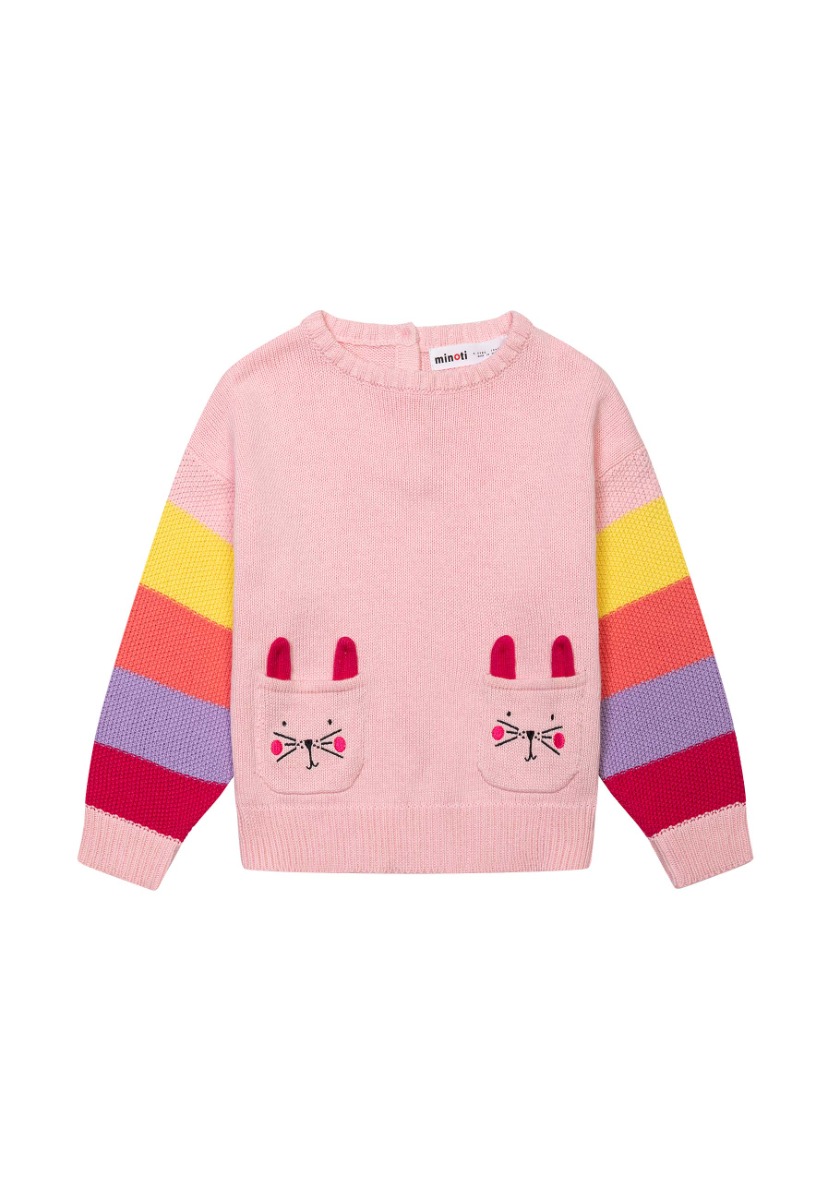Pulover tricotat, Minoti, Multicolor