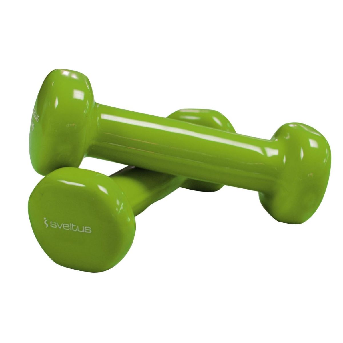 Set gantere Epoxy aerobic DHS, 2 x 1.5 kg, Verde