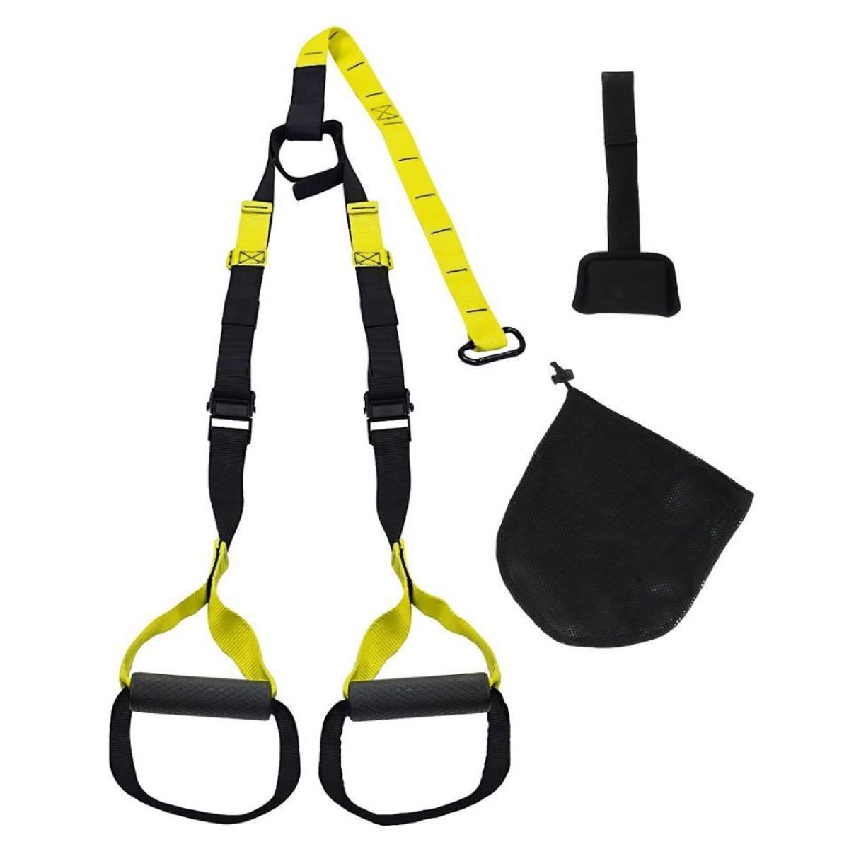 Sistem TRX Body Trainer III DHS, Negru/Galben