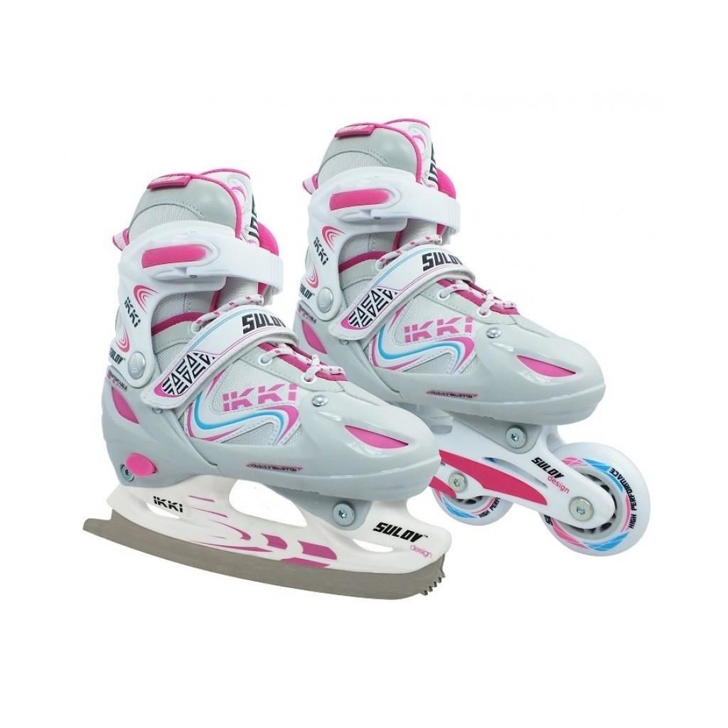 Role 2 in 1, Patine, DHS Ikki Girl, 35-38, Alb-Roz