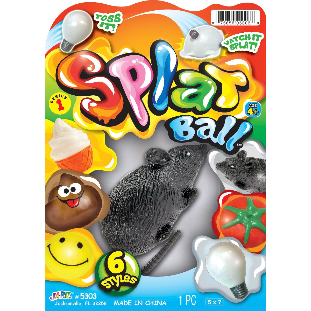 Figurina flexibila Jaru, Diverse modele, Splat Ball