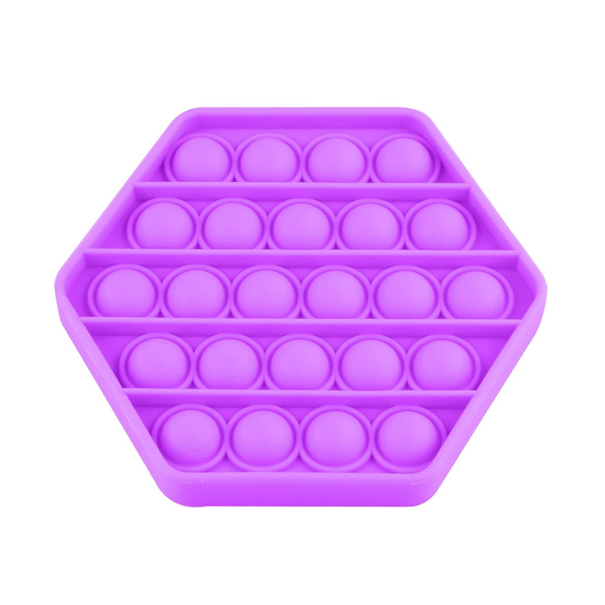 Jucarie antistres, Pop It Now, hexagon, mov