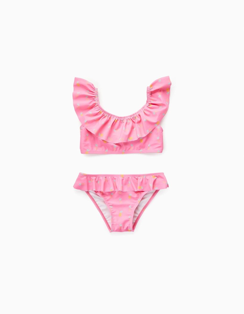 Costum de baie din doua piese, Zippy, roz