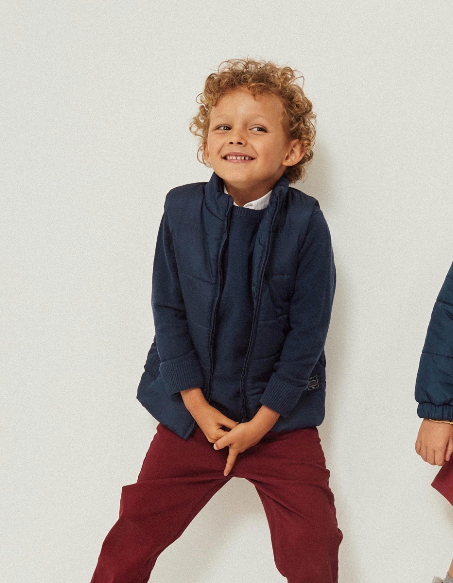 Vesta cu buzunare, Zippy, Bleumarin