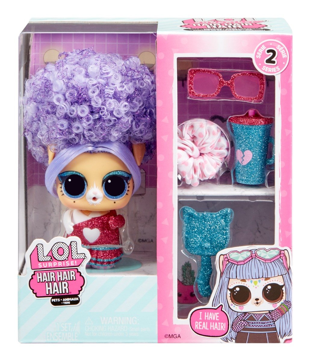 LOL Surprise Hair Hair Hair Pets, S2, Disco Doggie