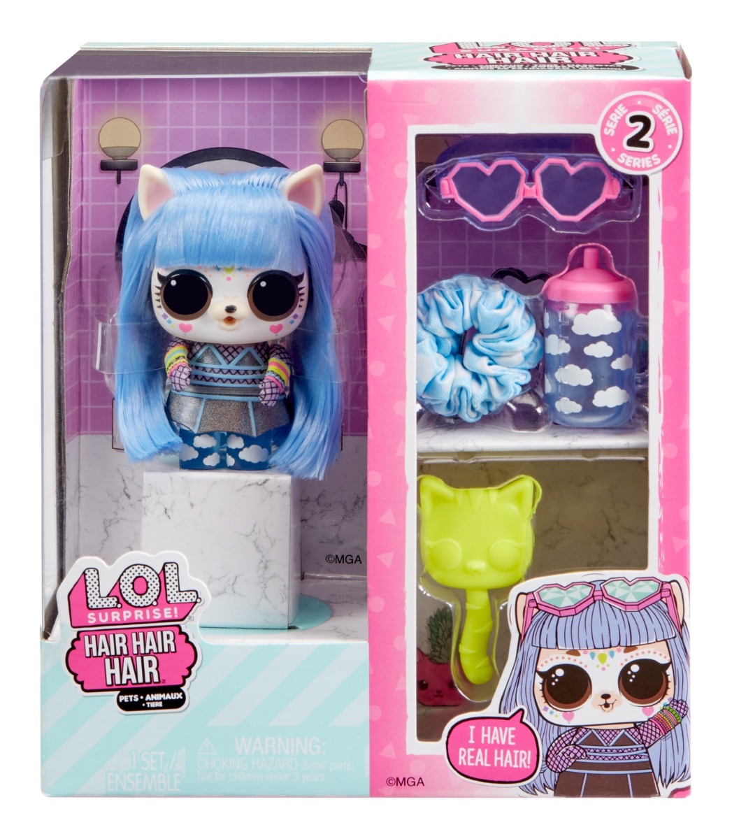 LOL Surprise Hair Hair Hair Pets, S2, Ruff Raver