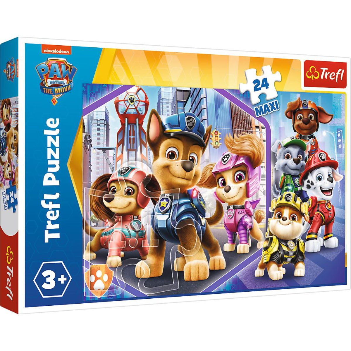 Puzzle Trefl Maxi 24 piese, Eroii de garda, Paw Patrol