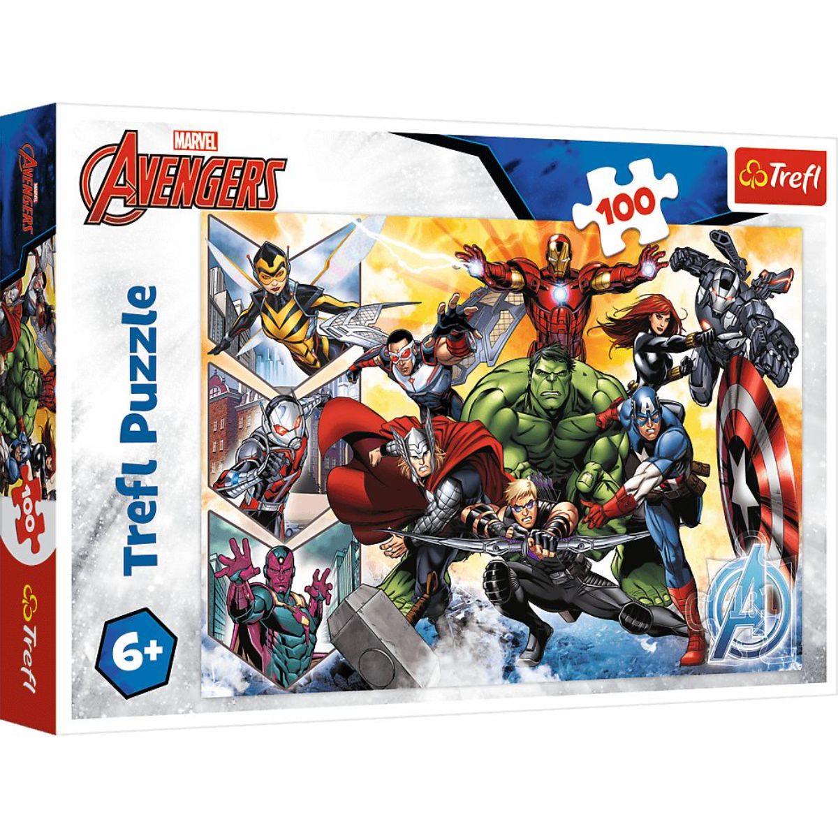 Puzzle Trefl 100 piese, Puterea razbunatorilor, Avengers
