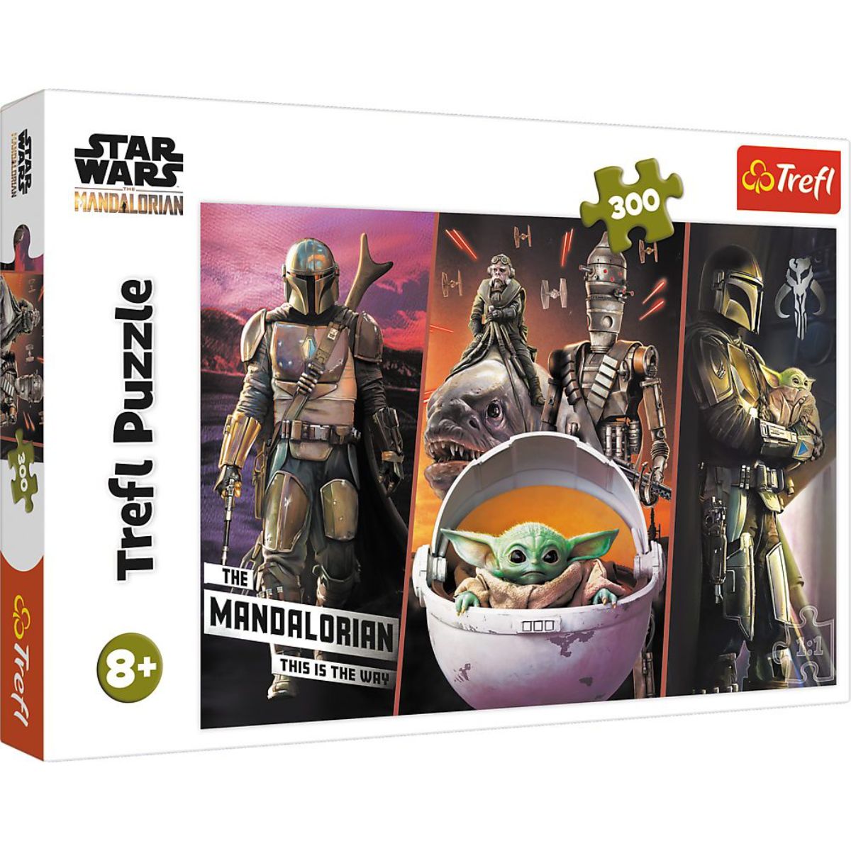 Puzzle Trefl 300 piese, Misteriosul Baby Yoda, Star Wars
