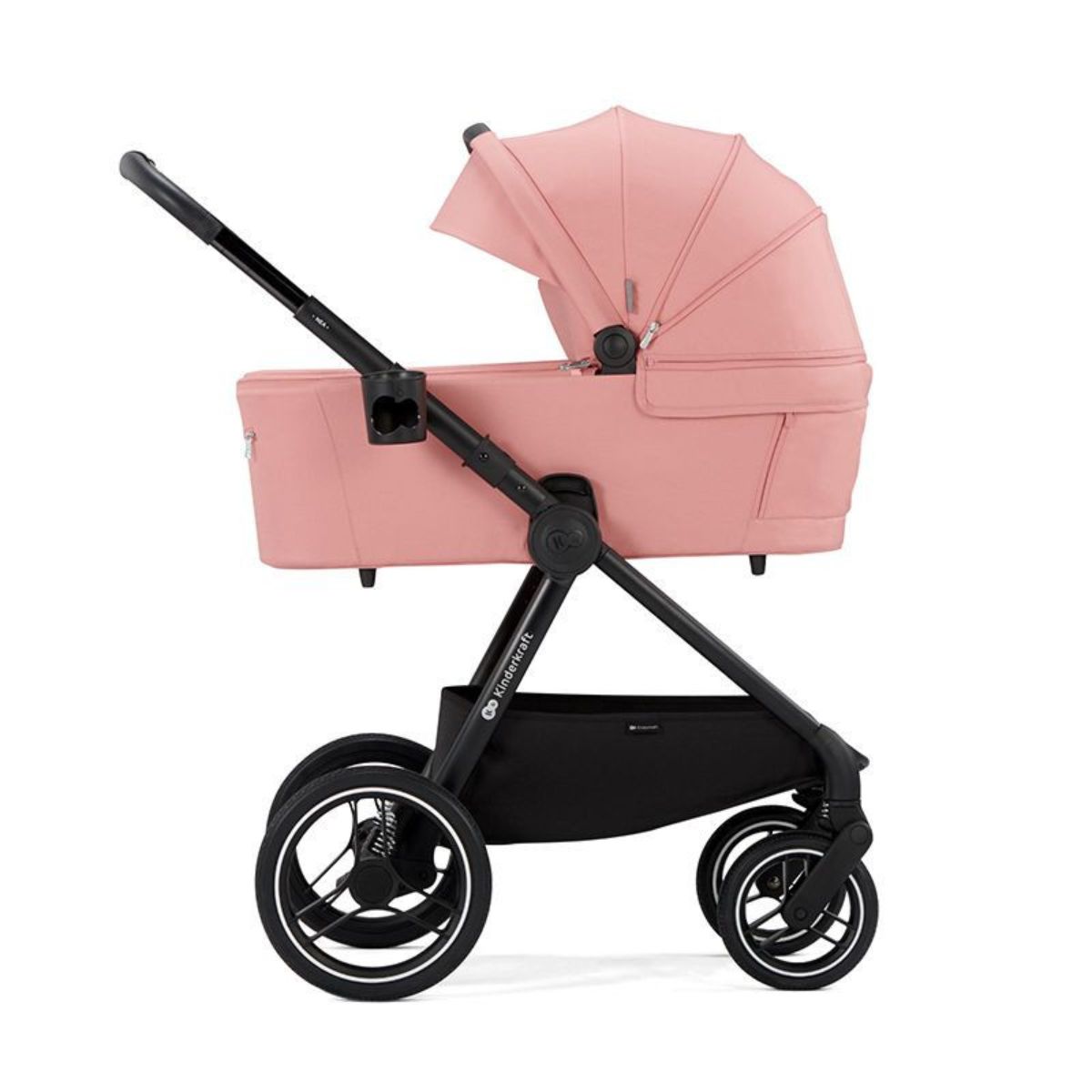 Carucior modular 2 in 1, Kinderkraft, Nea, Ash Pink