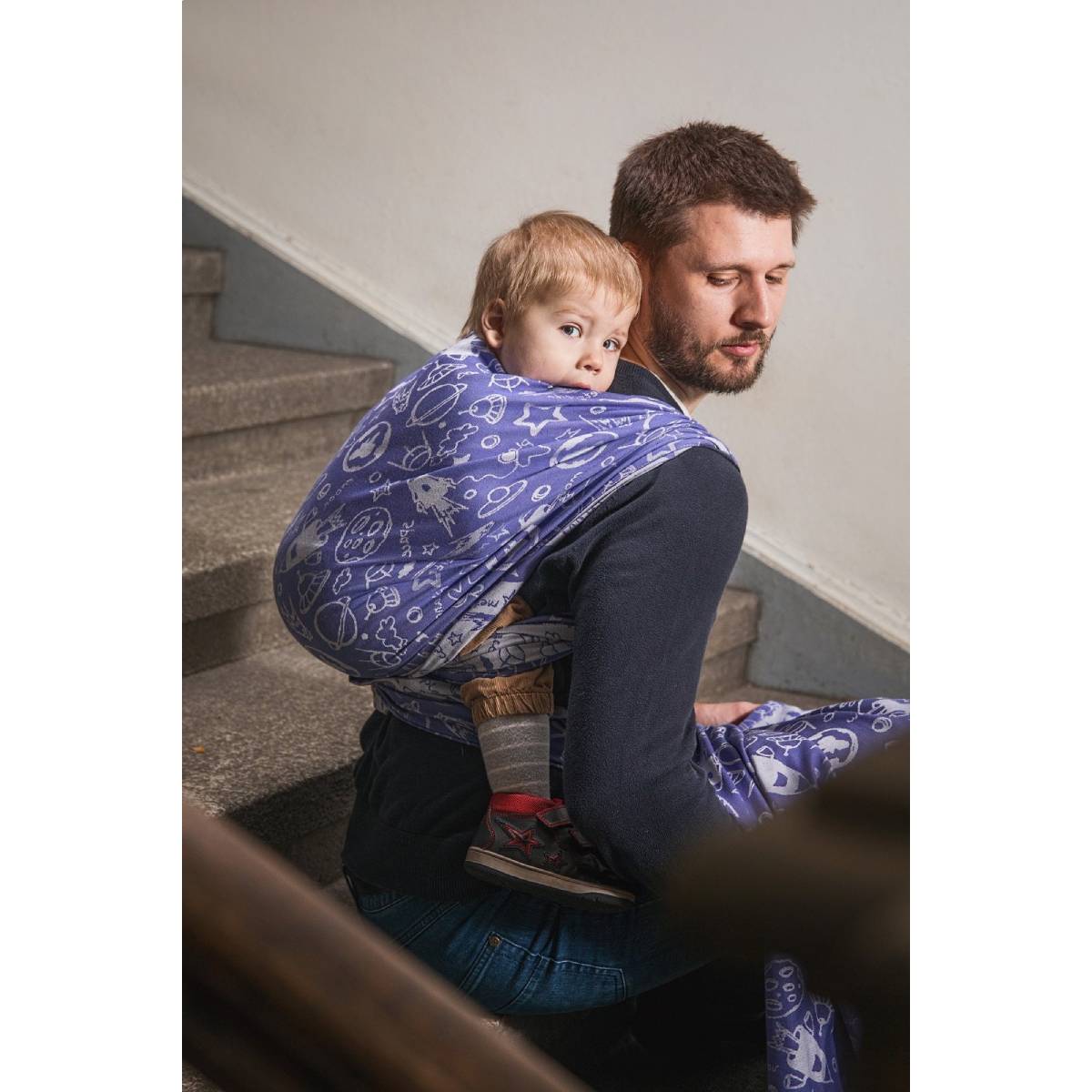 Sistem egonomic de purtare copil EverySlings Wrap Appllo