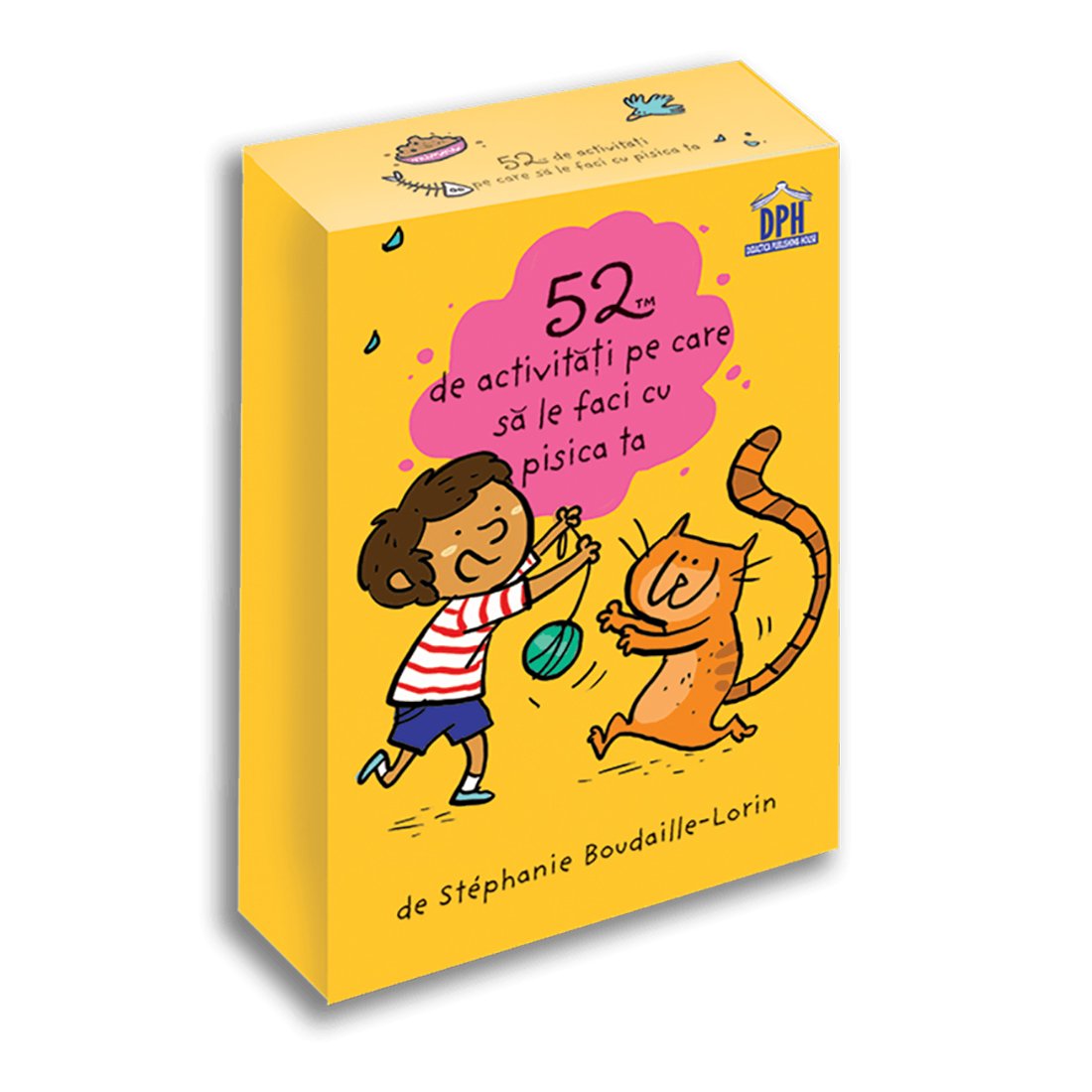 52 de activitati pe care sa le faci cu pisica ta, Editura DPH