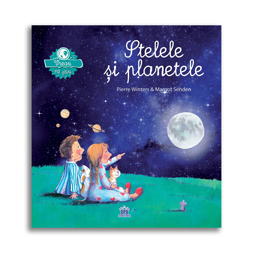 Carte Vreau sa stiu - Stelele si planetele, Editura DPH