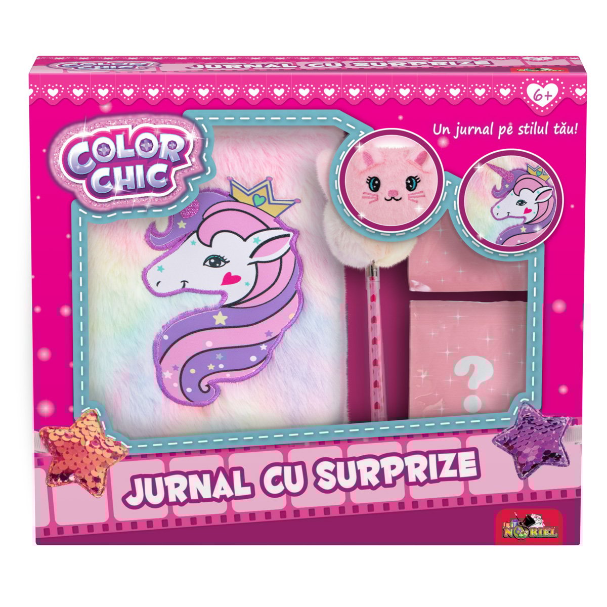 Jurnal Unicorn Color Chic, cu surprize