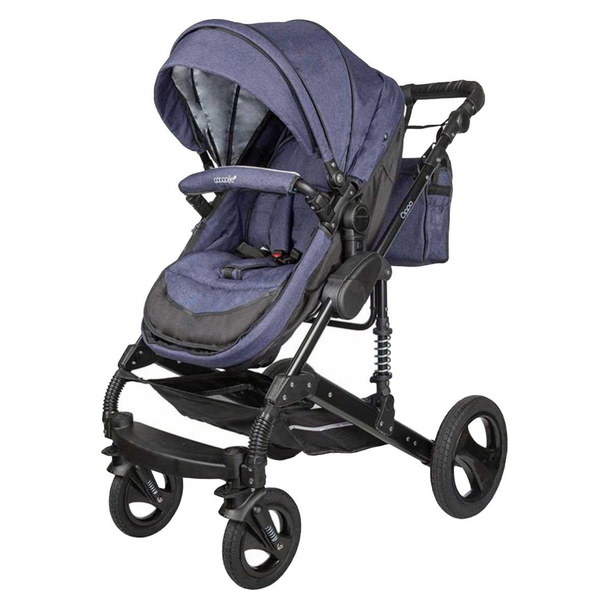 Carucior transformabil, Coccolle Oppa, Albastru