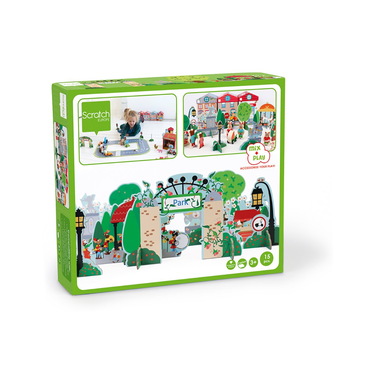 Joc interactiv Mix Play Scratch, In parc