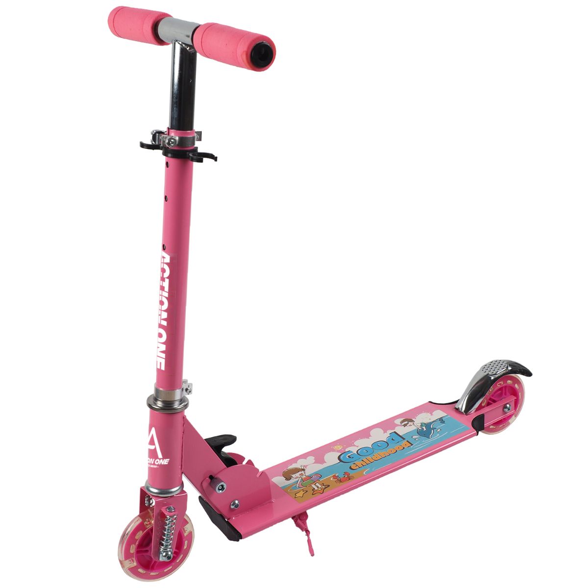 Trotineta pliabila Action One, Childhood, Roz
